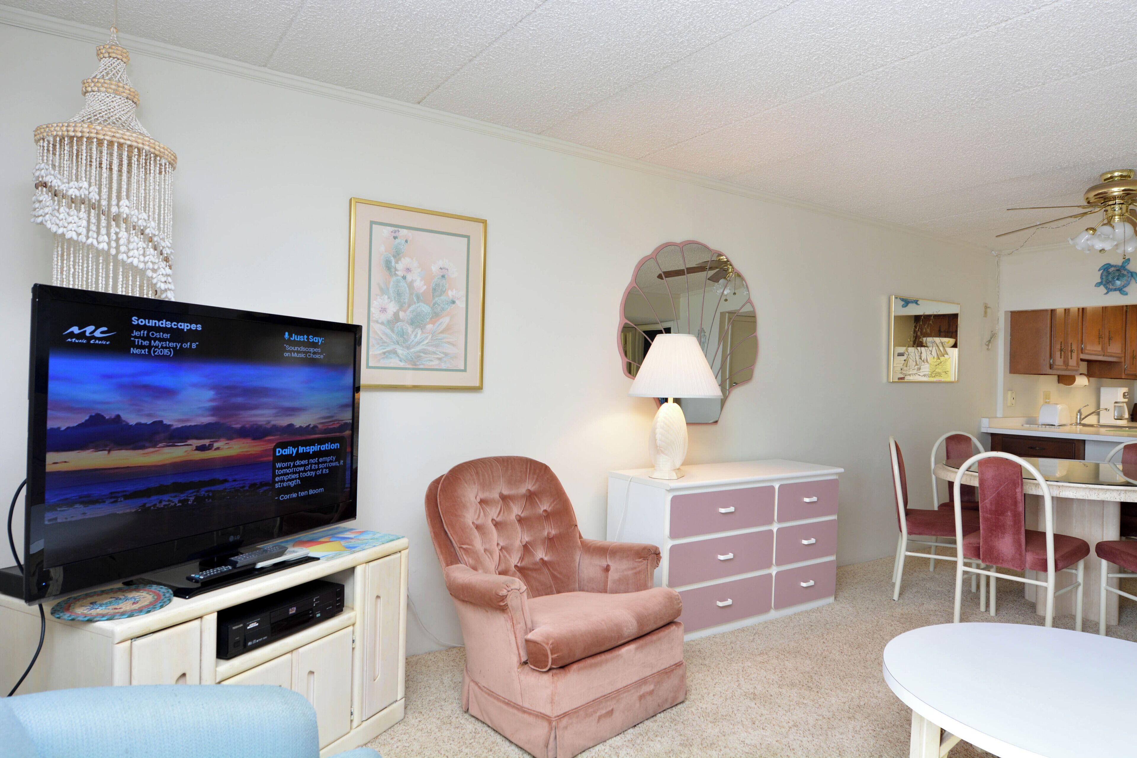 TV, DVD player