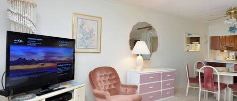 TV, DVD player