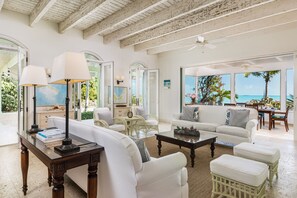 TV, DVD player, stereo, printers - Beautiful Home with Ocean Access, Pool, & More! (Providenciales)