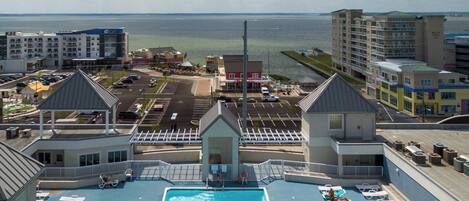 Außenpool, Pool auf dem Dach