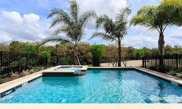 Pool - Sleek Residence with Theater Room at Reunion (Kissimmee)