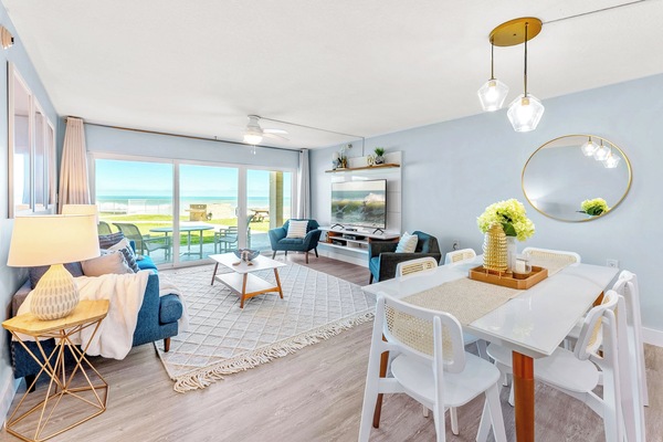 Open concept living space