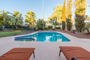 Piscine chauffée