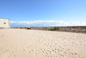 On the beach
