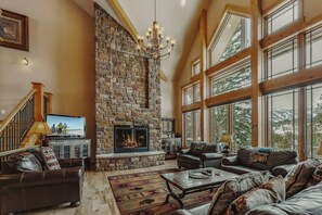 Smart TV, fireplace, offices