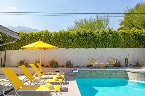 Una piscina climatizada