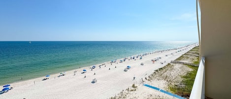 On the beach