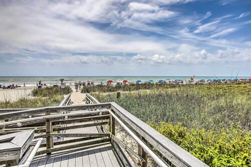 Walk to Ocean: Myrtle Beach Home w/ Pool Access
