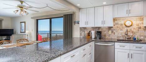 Microwave, dishwasher