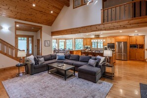 TV, fireplace, DVD player, table football