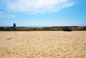 On the beach