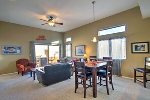 TV, DVD player, music library, video library - Lovely Condo w/ Balcony < 3 Miles to Parks + Golf! (Fountain Hills)
