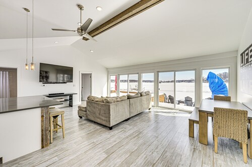 Lakefront Home w/ Boat Dock in Benton Harbor!