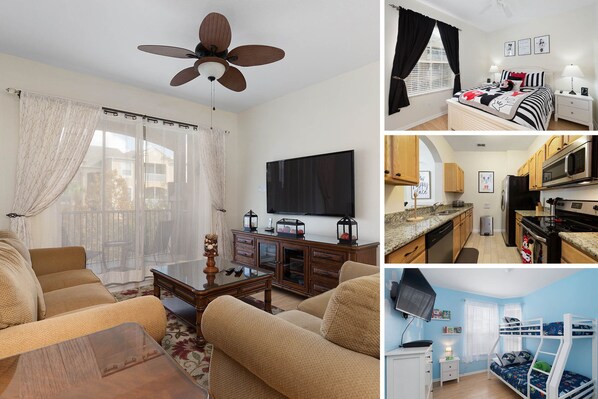 3 bedrooms, iron/ironing board, WiFi, bed sheets