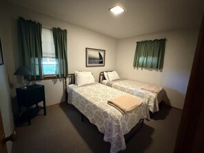 2 habitaciones, wifi gratis y ropa de cama 