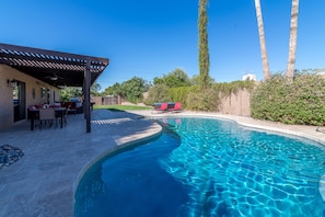 Piscine chauffée