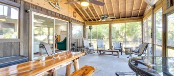 Dock & Views! Waterfront Baisden's Bluff Home