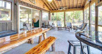 Dock & Views! Waterfront Baisden's Bluff Home