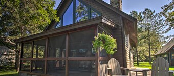 Alluring Nisswa Cabin on Gull Lake w/ Fireplace!