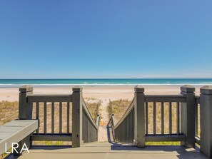 Nær stranden