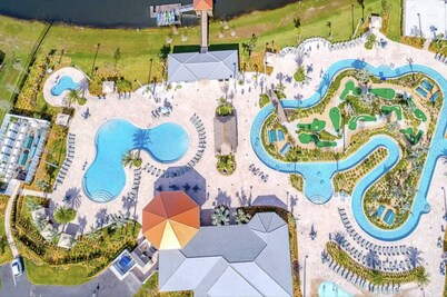 Storey Lake Resort home with Mini-Golf & Lazy River | Private Pool | Sleeps 10