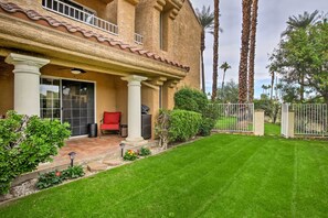 Exterior - Pool & Hot Tub Access: Modern Palm Springs Condo (Palm Springs)