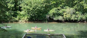 TOCCOA FISH TRAP- A FISHERMAN`S DREAM CABIN.DOG FRIENDLY,TOCCOA RIVER