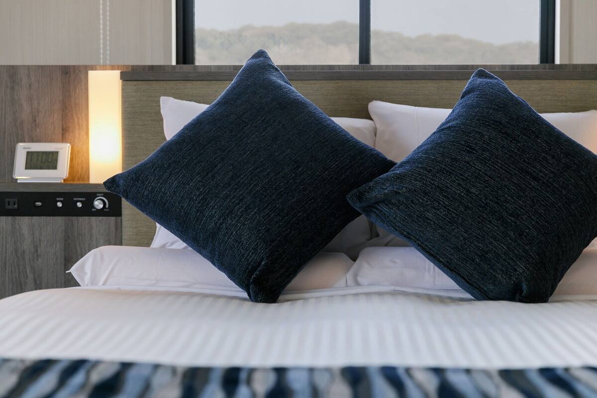 1 bedroom, down duvets, free wifi, bed sheets