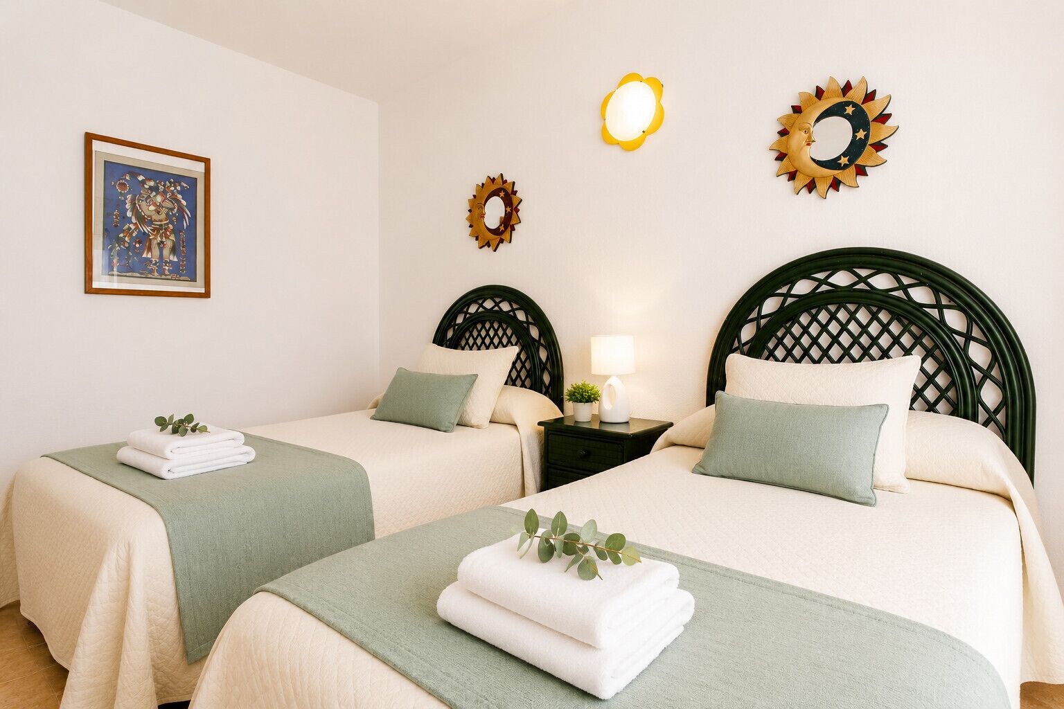 1 chambre, fer et planche à repasser, Wi-Fi gratuit, draps fournis