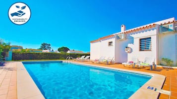Una piscina riscaldata