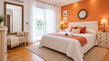 6 Schlafzimmer, Bügeleisen/Bügelbrett, kostenloses WLAN, Bettwäsche