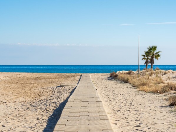 On the beach - Location, location, location! (Torredembarra)