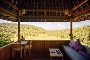 Villa Kelapa | Living area - Clove Tree Hill (Selemadeg)