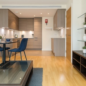 Standard Apartment, 2 Bedrooms | Living area | Flat-screen TV - Still Life Vauxhall (London)