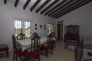 Dining - Villa Aline between Moraira and Calpe, private pool, WIFI, air conditioning, (Benissa)