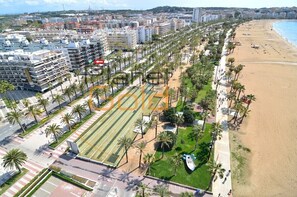 Accommodatie ligt op het strand