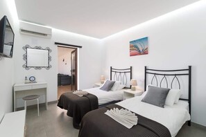 4 slaapkamers, een kluis op de kamer, een strijkplank/strijkijzer