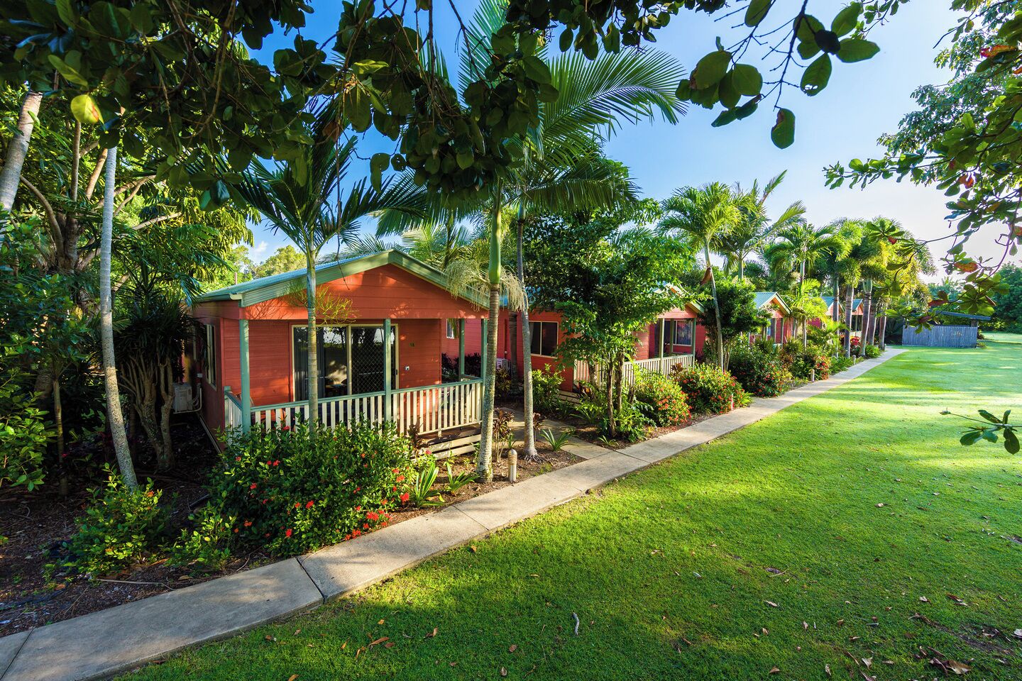 Deluxe Cabin, 2 Bedrooms, Beach View, Beachfront