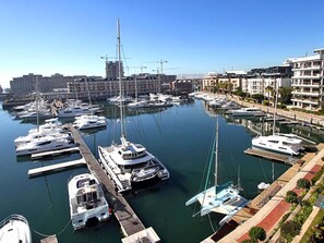 Blick von der Unterkunft