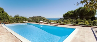 Toscana, Porto Ercole - Impresionante villa con piscina y amplio jardín privado