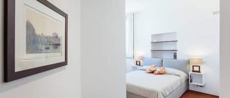1 chambre, fer et planche Ă repasser, Wi-Fi gratuit, draps fournis