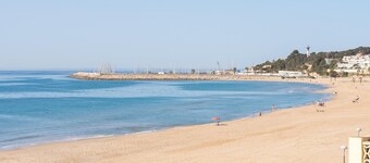 Mediterranean sea views while having breakfast