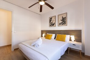2 chambres, fer et planche à repasser, accès au Wi-Fi (inclus)