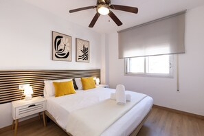 2 soverom, strykejern/-brett, wi-fi (inkludert) og sengetøy