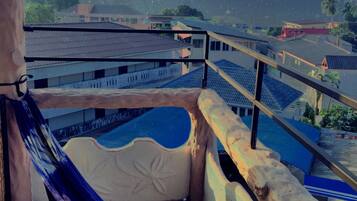 Útsýni frá gististað