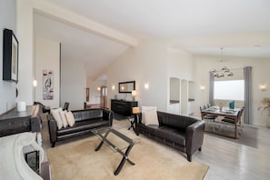 TV, fireplace, video game console, DVD player