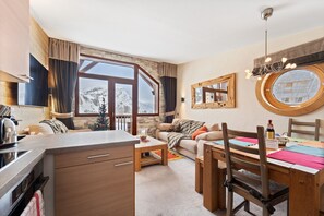 Télévision, lecteur de DVD, livres, vidéothèque