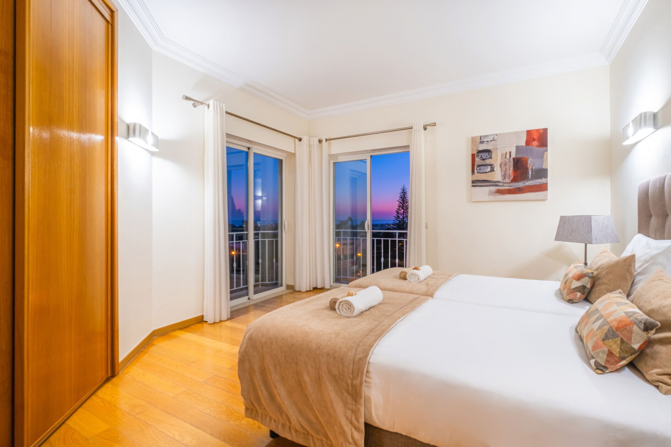 4 bedrooms, in-room safe, iron/ironing board, rollaway beds (surcharge)