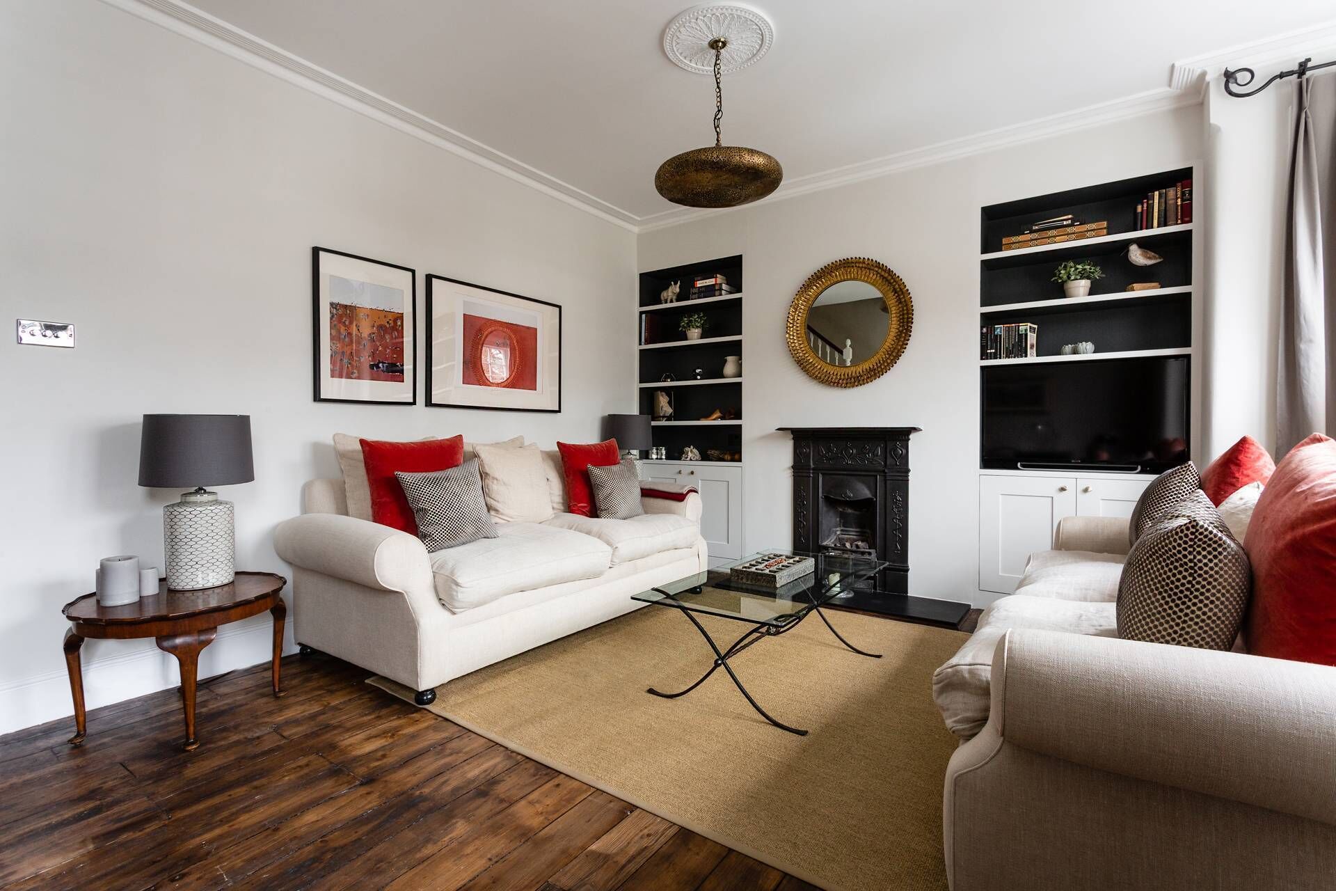 T élévision, cheminée