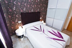 1 sovrum, strykjärn/strykbräda, gratis wi-fi och sängkläder